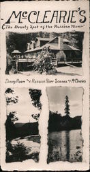McClearie's, dining room and Russian River scenes Original Photograph