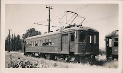 S.F. Napa Calistoga Electric train #62 Original Photograph