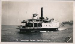 Ferry Boat Encinal San Francisco, CA Original Photograph Original Photograph Original Photograph