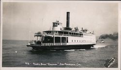 Ferry Boat Encinal Original Photograph
