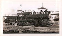 State Belt Railroad Engine #9 and coal car, train depot San Francisco, CA Original Photograph Original Photograph Original Photograph