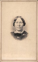 CDV Photo portrait of a woman Original Photograph