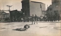 Breadline on Fulton St. Original Photograph