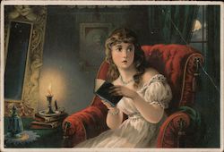 The Ghost Story! Advertisement for Dr. Jayne's Tonic Vermifuge Trade Card