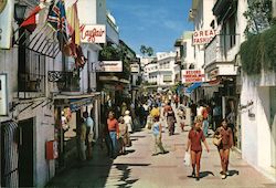 San Miguel Street, marketplace Postcard