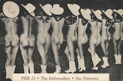 Dining On The Bay, Jazz - Pier 23, The Embarcadero: nude chorus line Postcard