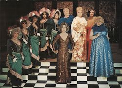 Finocchio's World Famous Female Impersonators Postcard