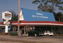 Pappas Drive-In & Restaurant Postcard