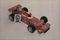 A.J. Foyt Signature Bottle - Hoffman Distilling Company Postcard