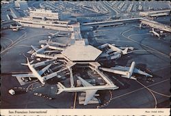 San Francisco International Airport California Postcard Postcard Postcard