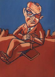 John Ford by Christoph Niemann Postcard