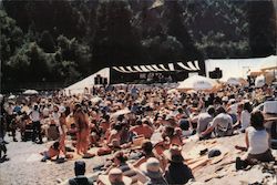 The annual Russian River Jazz Festival Johnson's Beach Postcard