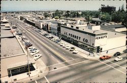 Fourth Avenue, J.C. Penney Co. San Mateo, CA Postcard Postcard Postcard