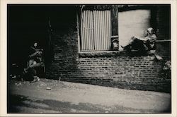 Pike Place, Seattle, 1974: Photo of Street People Postcard