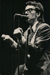 Elvis Costello at Winterland, 1978 USA Tour Postcard