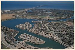 Aerial view of San Francisco Bay Postcard