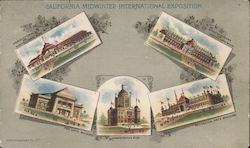 California Midwinter International Exposition 1864 - Assorted buildings. Sperry's Flour San Francisco, CA Trade Card Trade Card Trade Card