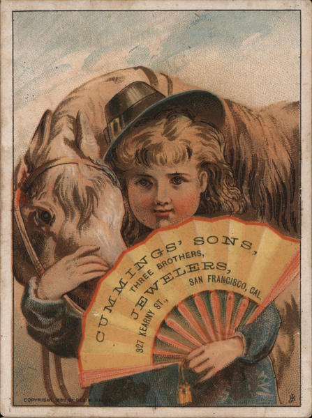 Cummings' Sons, Three Brothers, Jewelers, 327 Kearny St San Francisco California