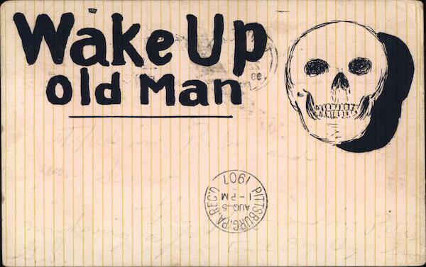 Wake Up Old Man Skull Death