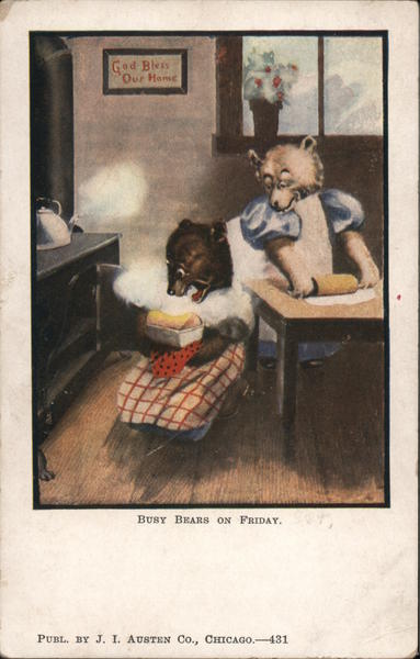 Busy Bears on Friday