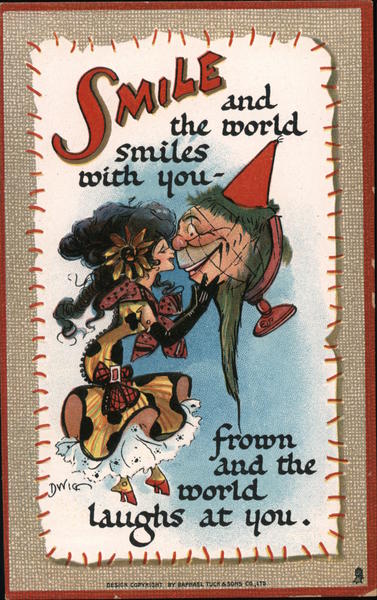 Smiles and the world smiles with you - DWIG