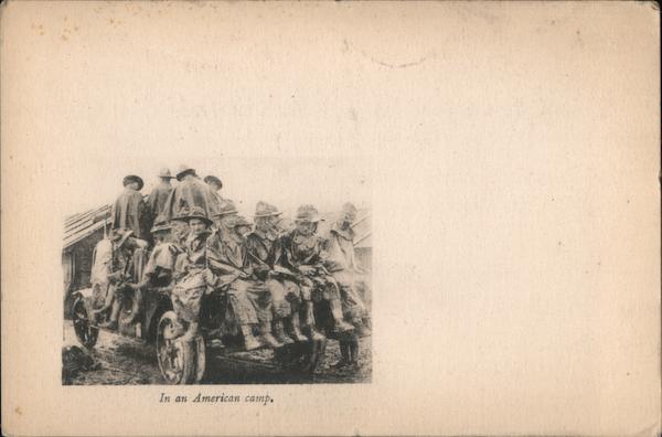 In an American camp (WWI) World War I