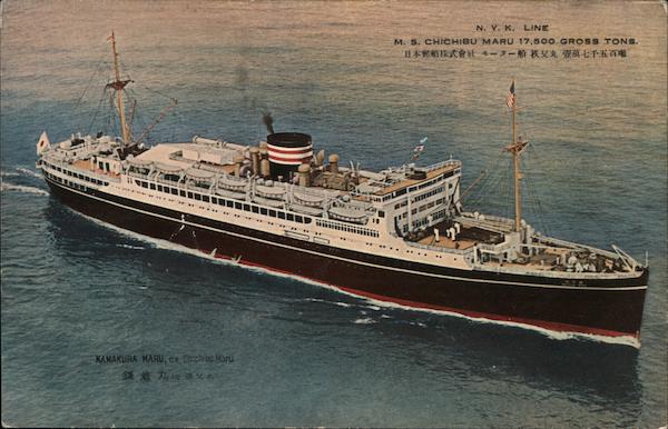 N.Y.K. Line, M. S. Chichibu Maru Japan