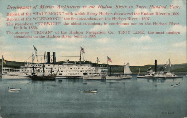 Department of Marine Architecture on the Hudson River in Three Hundred Years Troy New York