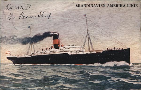 Oscar II - Skandinavien Amerika Line Boats, Ships