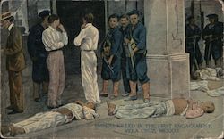 Snipers Killed in the First Engagement - Battle of Veracruz Postcard