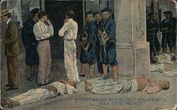 Snipers Killed in the First Engagement - Battle of Veracruz Mexico Postcard Postcard Postcard