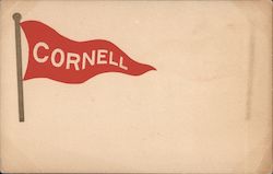 Cornell pennant Postcard