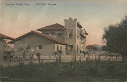 Southern Pacific Depot Postcard