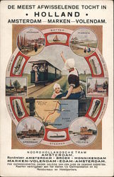 The most varied tour in Holland - De Meest Afwisselende tocht in Holland Postcard