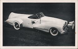 Mobilgas special sound car. Postcard