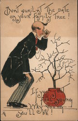 Don't quail at the date on your family tree! H. B. Griggs (HBG) Postcard Postcard 
