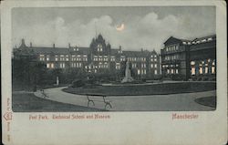 Peel Park, Technical School and Museum Postcard