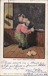 Busy Bears - Something Doing Postcard
