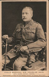 Field Marshal Sir Douglas Haig Postcard