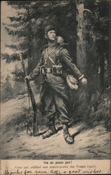 On ne passe pass! Postcard