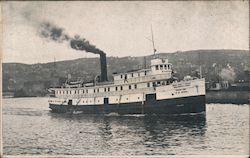 U. S. Mail steam ship Postcard