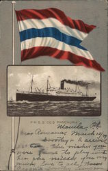 P.S.S. S Co's Manchuria Postcard