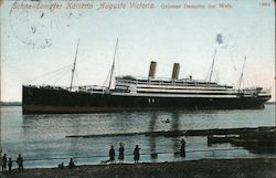 Schnelldampfer Kaiserin Auguste Victoria Postcard