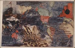 Trophy for excellence in Naval Gunnery Postcard