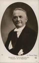 Gaston Doumergue, President de la Republique Postcard