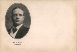 Wm. A. Sunday Evangelist Postcard