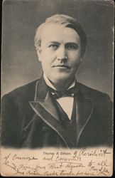 Thomas A. Edison Postcard