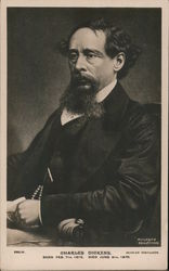 Charles Dickens Postcard