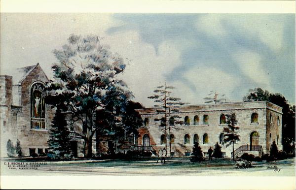 Christian Education Building of Christ's Evangelical Lutheran Church Lewisburg Pennsylvania