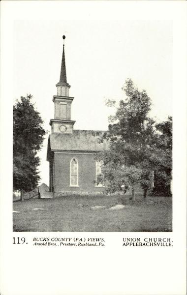 Union Chapel Applebachsville Pennsylvania